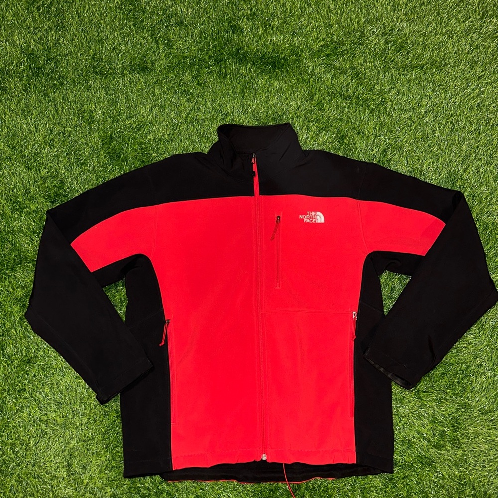 Tnf The North Face zip up jacket size large